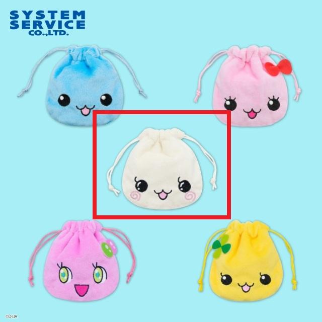 Cみるみるちゃん】しずくちゃん 巾着ポーチ オンラインクレーンゲーム