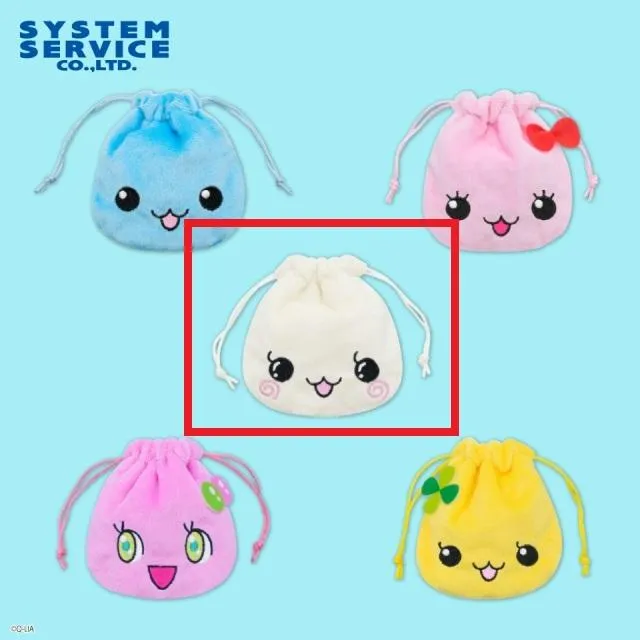 Cみるみるちゃん】しずくちゃん 巾着ポーチ オンラインクレーンゲーム