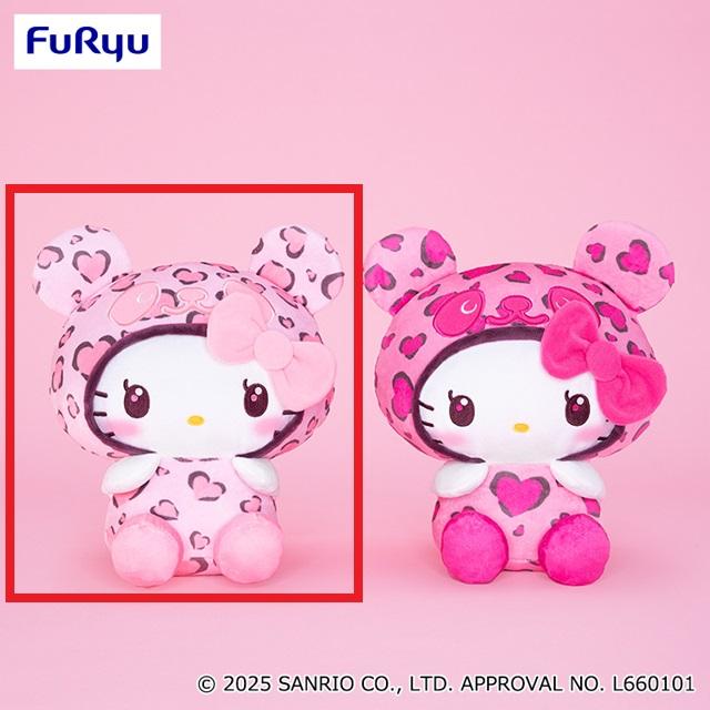 ぬいぐるみ　パンダハローキティ　ロンパースカラー　ピンク　新品未使用 ぬいぐるみパンダハローキティロンパースカラーピンク新品未使用