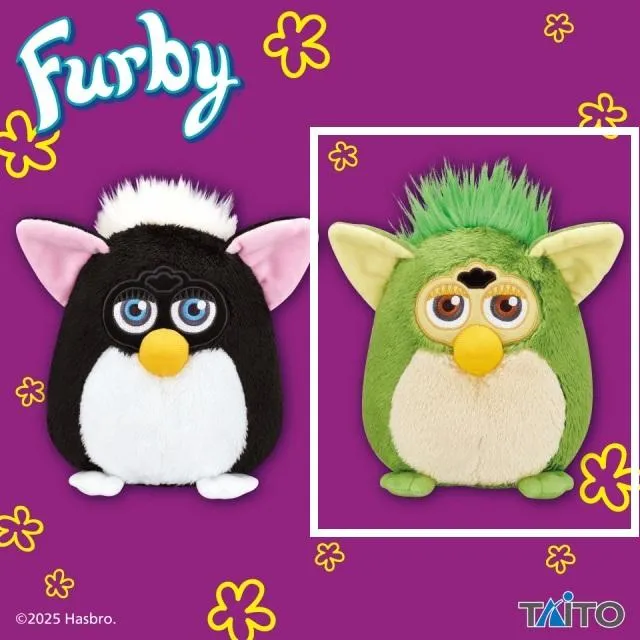 Bフロッグ】ファービー レトロファービー Mサイズ ぬいぐるみ