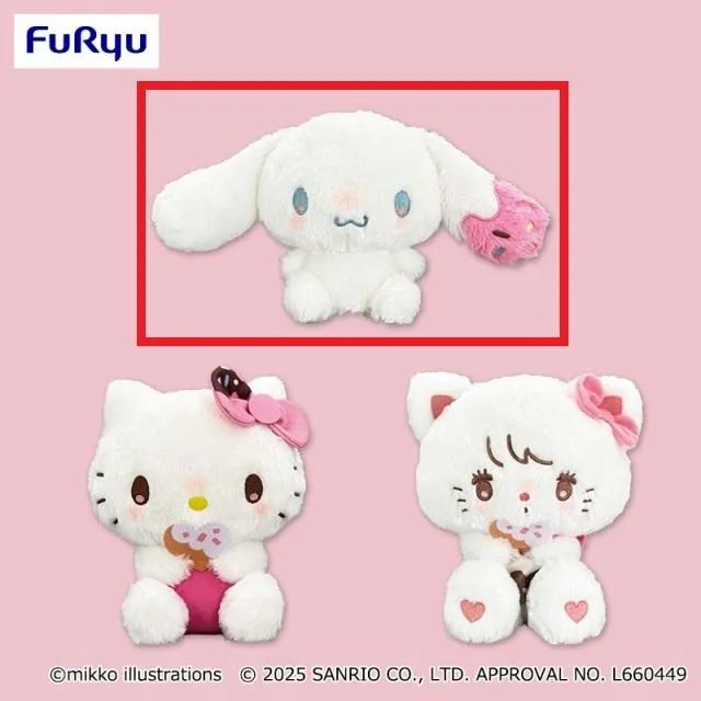 Bシナモロール】mikko×Sanrio characters ドーナツデザインBIG