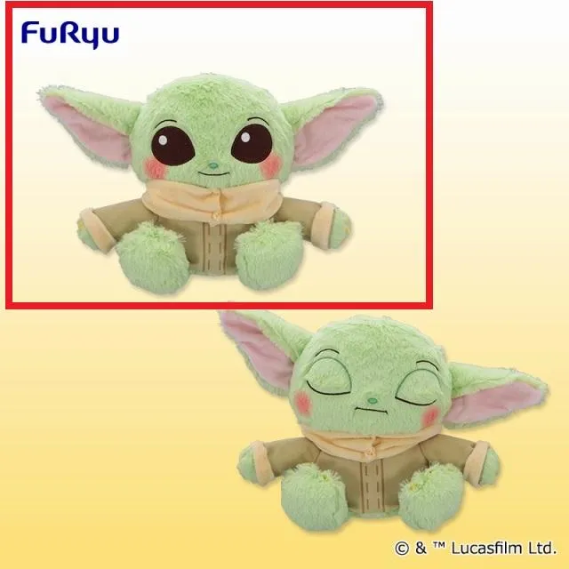 超希少　数量限定　新品未開封　グローグー　ぬいぐるみ Aにっこり(目開け)】スター・ウォーズ FukuFuku BIGぬいぐるみ