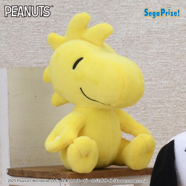 Aウッドストック】SNOOPY(TM) ぬいぐるみ なかよく手つなぎ(EX