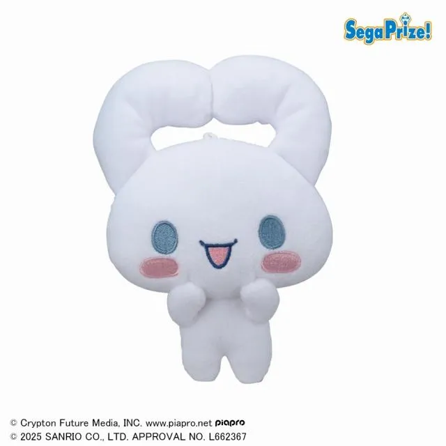 Bシナモロール(みみハート)】初音ミク×シナモロール ミニぬいぐるみ