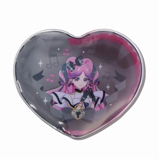 Eキュアキッス】キミとアイドルプリキュア♪ ハート型クリアポーチ