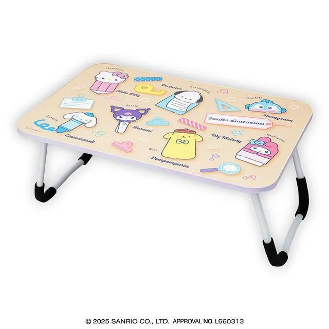 サンリオキャラクターズ かわいい文房具たち 折りたたみテーブル