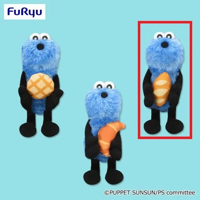 Cフランスパン】パペットスンスン パンぬいぐるみ オンラインクレーン