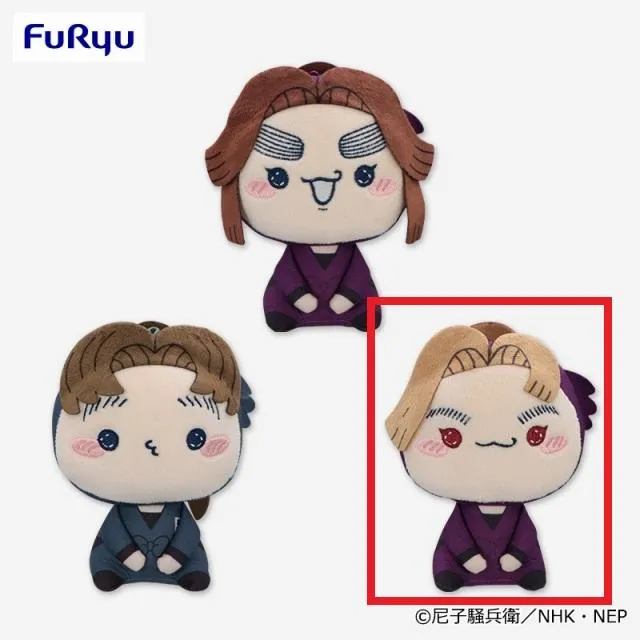 【バラ売り・お顔選び可能】　尾浜勘右衛門　もちぴこ　ぬいぐるみ 劇場版 忍たま乱太郎 もちぴこぬいぐるみ 第五弾 尾浜勘右衛門 - メルカリ
