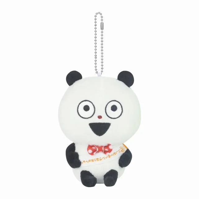 Aごきげんぱんだ】にしむらゆうじ作品 カバンに付けられるぬいぐるみ