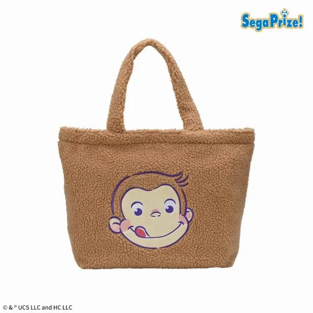おさるのジョージ [PtZ]もこもこビッグトートバッグ オンライン