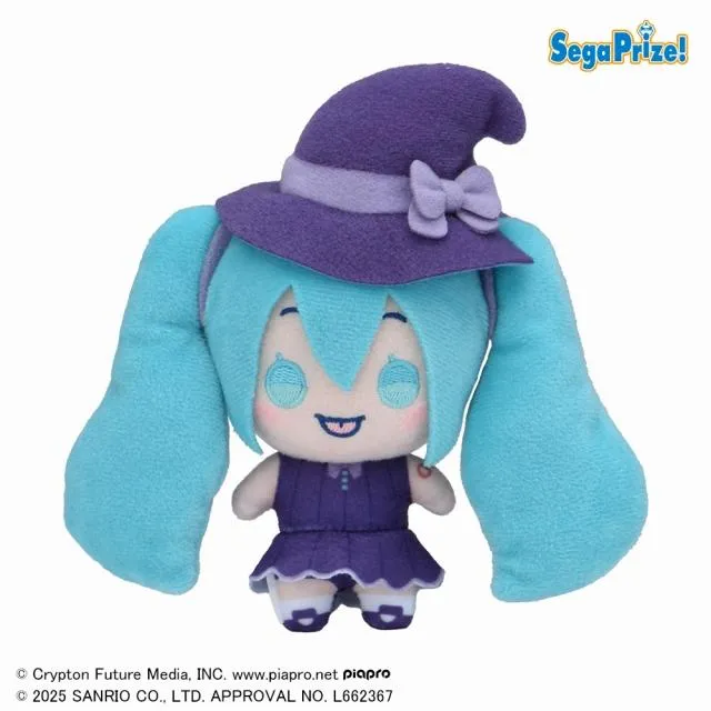 A初音ミク(魔法使い)】初音ミク×シナモロール マスコット ～ハロウィン