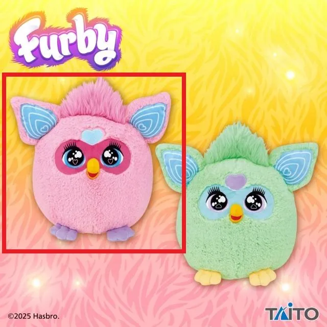 Aパステルピンク】ファービー ぬいぐるみvol.2 オンラインクレーン