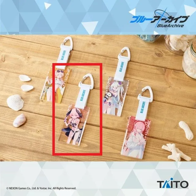 Cコハル】ブルーアーカイブ 描き下ろしアクリルキーホルダー 水着ver