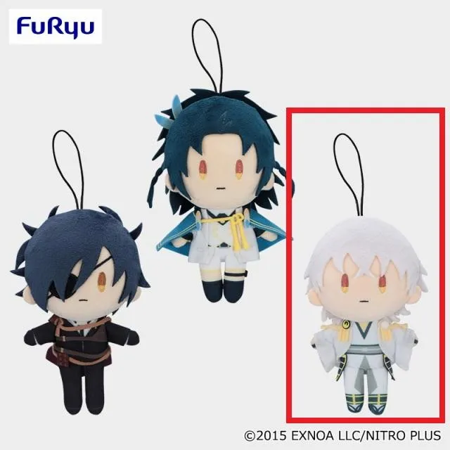 C鶴丸国永】刀剣乱舞ONLINE ゴム紐付き御伴散歩ぬいぐるみ④