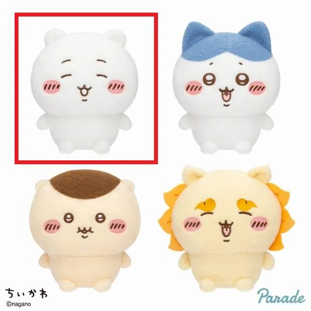 Aちいかわ】ちいかわ しーぷわぬいぐるみ① オンラインクレーンゲーム