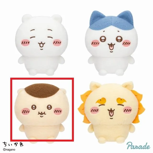 Dくりまんじゅう】ちいかわ しーぷわぬいぐるみ① オンラインクレーン