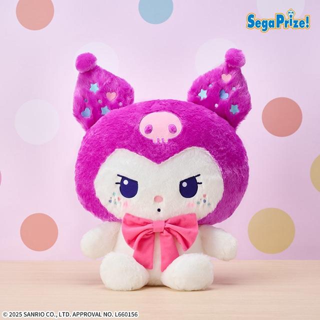 クロミ】ゆるかわ サンリオキャラクターズ スーパーラージぬいぐるみ
