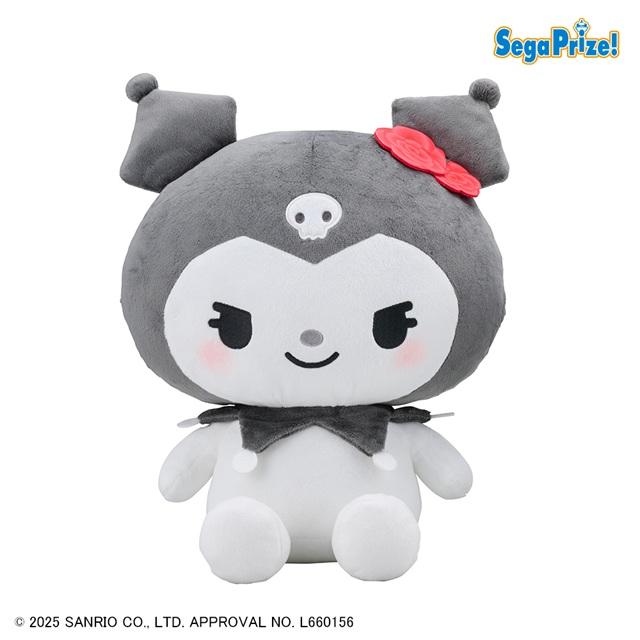 Aバラ】ゆるかわ サンリオキャラクターズ Lぬいぐるみ“クロミ” KUROMI