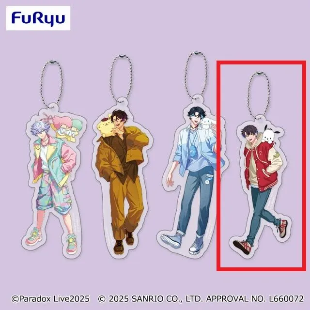 D犬飼憂人】Paradox Live × Sanrio characters アクリルキーホルダー②