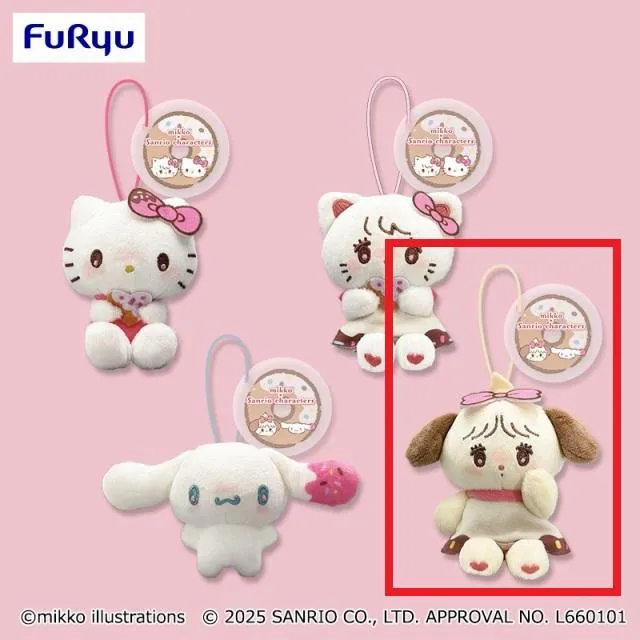 Dスフレ】mikko×Sanrio characters ドーナツデザインマスコット①