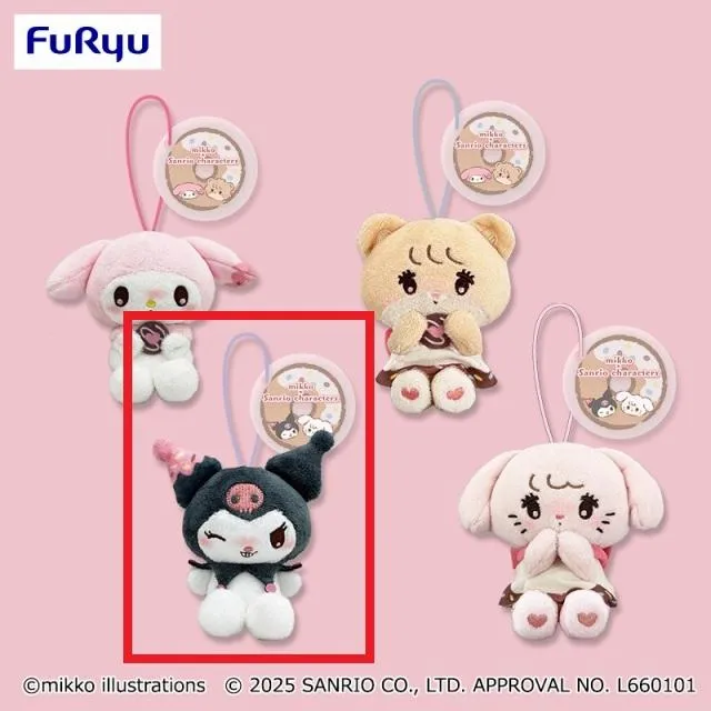 Cクロミ】mikko×Sanrio characters ドーナツデザインマスコット②