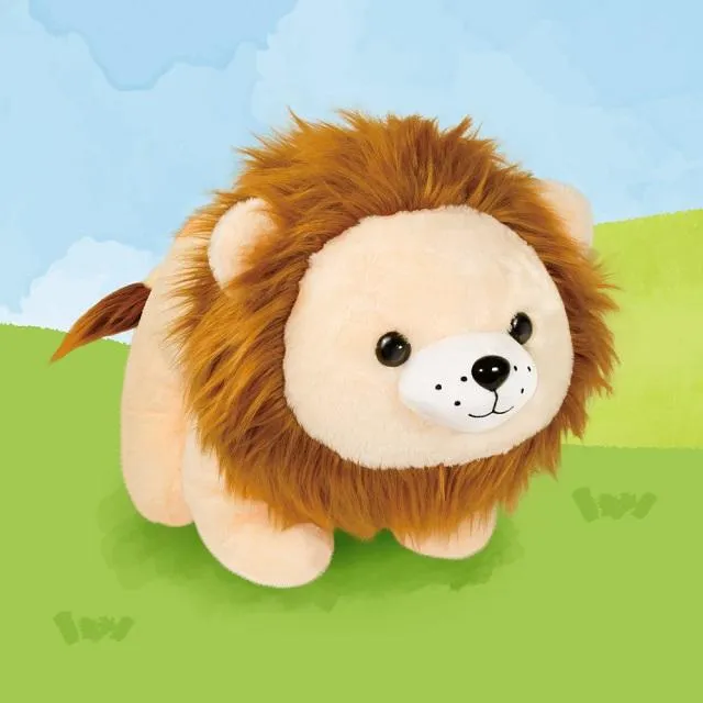 電動ライオン ぬいぐるみ Aらいおん】ゆるっとどうぶつえん EXびっぐ オンラインクレーンゲーム