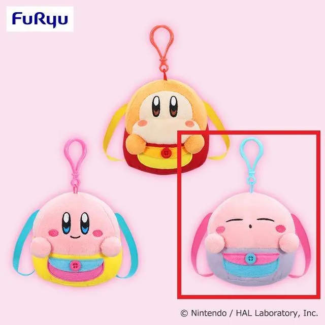 Bカービィ(すやすや/目閉じ)】星のカービィ ミニリュックポーチ