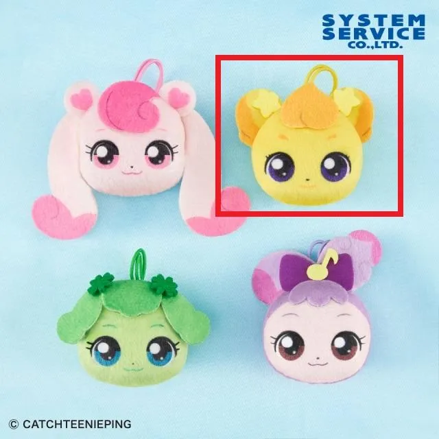 Bアザピン】キャッチ!ティニピン ぺたんこフェイスちびマスコット