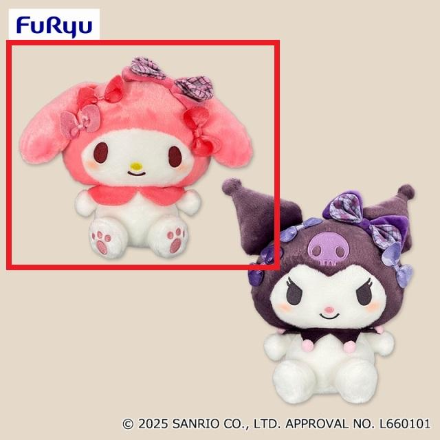 Aマイメロディ】マイメロディ・クロミ リボンがいっぱいBIGぬいぐるみ
