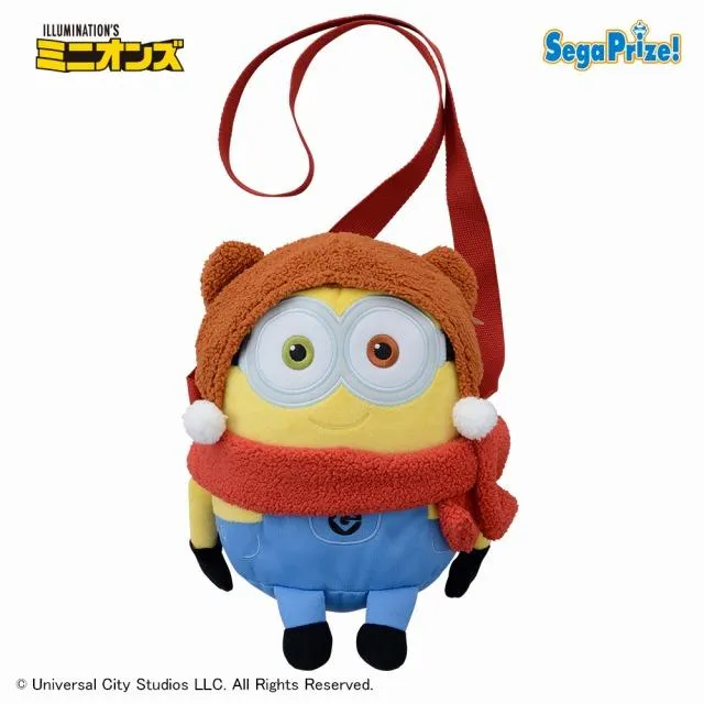Aボブ】ミニオン [PtZ]ショルダーバッグ“ボブ&ゆきだるまティム