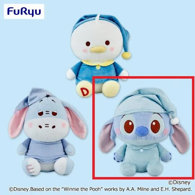Cディズニー スティッチ】ディズニーキャラクター ミルキーボア ブルー