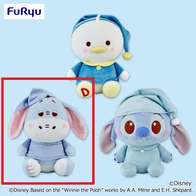 【激レア】ディズニー イーヨー 海外ディズニー パジャマぬいぐるみ Bイーヨー】ディズニーキャラクター ミルキーボア ブルーパジャマ