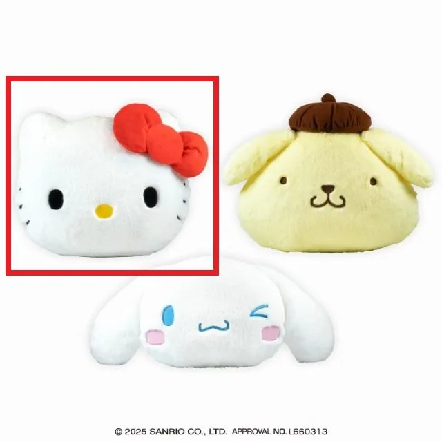 Aハローキティ】サンリオキャラクターズ 顔デカクッション7 オンライン
