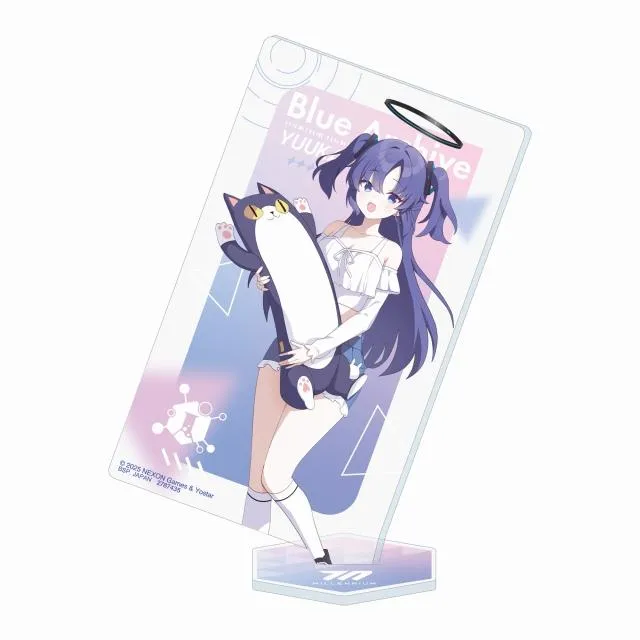 Dユウカ】ブルーアーカイブ -Blue Archive- スタンド付きカード型