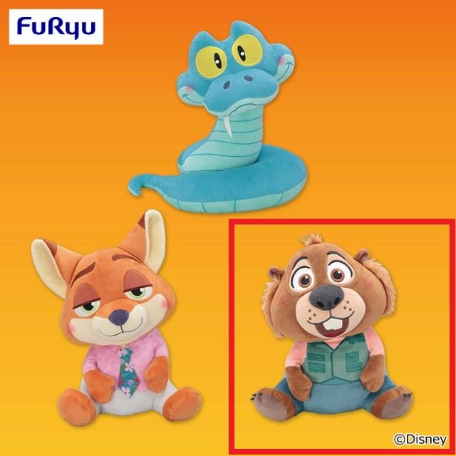 Cニブルズ】ズートピア2 こてっとぺったん BIGぬいぐるみ～ニック