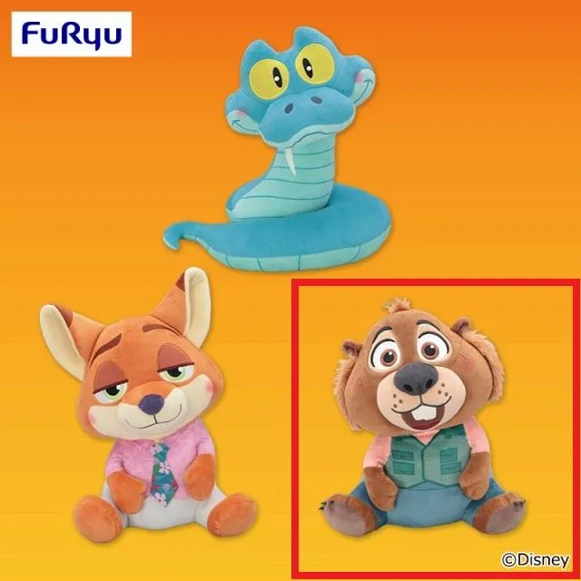 Cニブルズ】ズートピア2 こてっとぺったん BIGぬいぐるみ～ニック