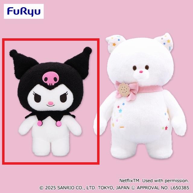 Aクロミ】Netflixシリーズ「My Melody & Kuromi」 BIGぬいぐるみ