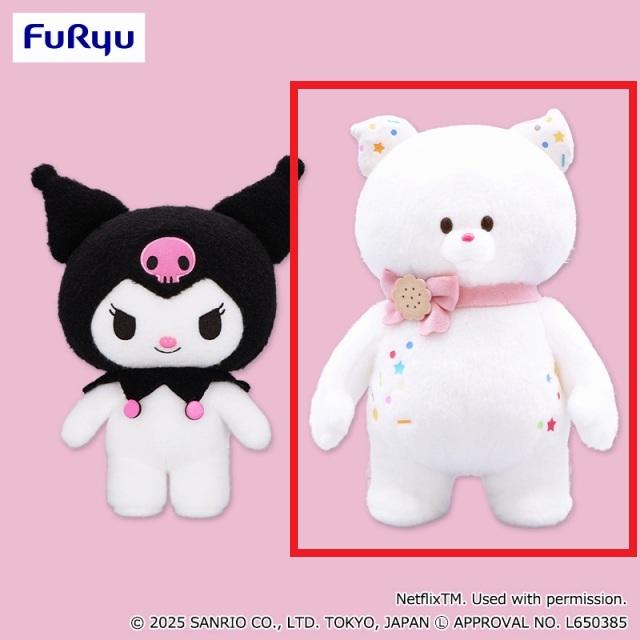 B国王】Netflixシリーズ「My Melody & Kuromi」 BIGぬいぐるみ～クロミ