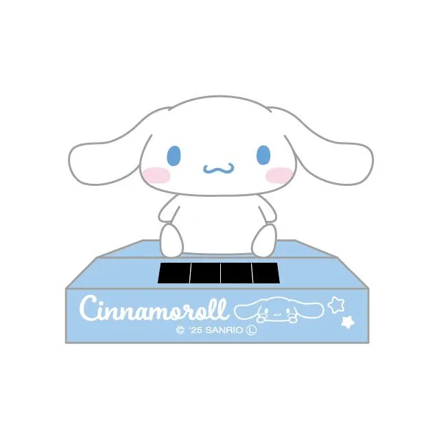 サンリオ - Sanrio  サンリオ　シナモンロール　ゆらゆらソーラースウィング　新品未使用 Bシナモロール】サンリオキャラクターズ ゆらゆらソーラースウィング