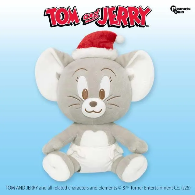 Cタフィー】トムとジェリー クリスマスBIGぬいぐるみ オンライン