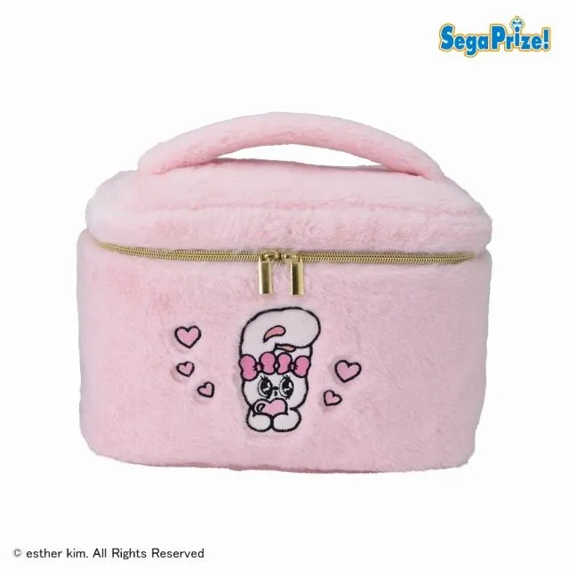 Aピンク】エスターバニー [PtZ]ふわふわバニティポーチ オンライン