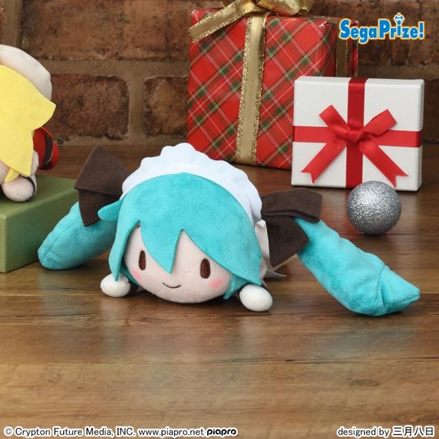 A初音ミク】初音ミクシリーズ ふわぷち 寝そべり ぬいぐるみ“初音ミク