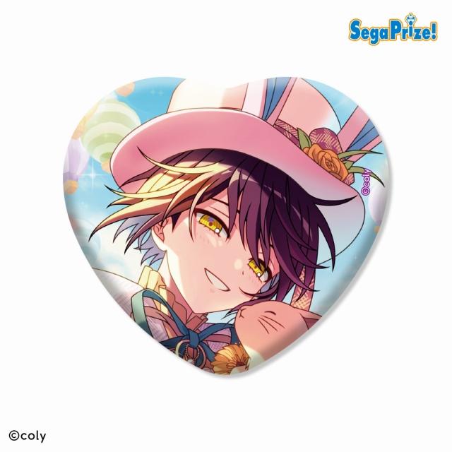 Bホワイト】『魔法使いの約束』 ハート型缶バッジVol.2(EX) オンライン