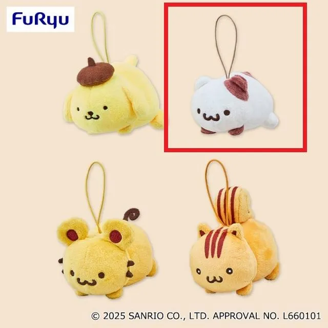 Bマフィン】ポムポムプリン チームプリンおしりマスコット オンライン