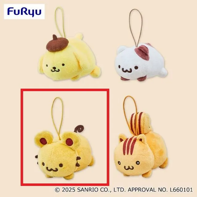 Cスコーン】ポムポムプリン チームプリンおしりマスコット オンライン