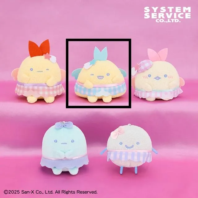 Bあじふらいのしっぽ(しっぽ:ブルー)】すみっコぐらし 夢みるしっぽず