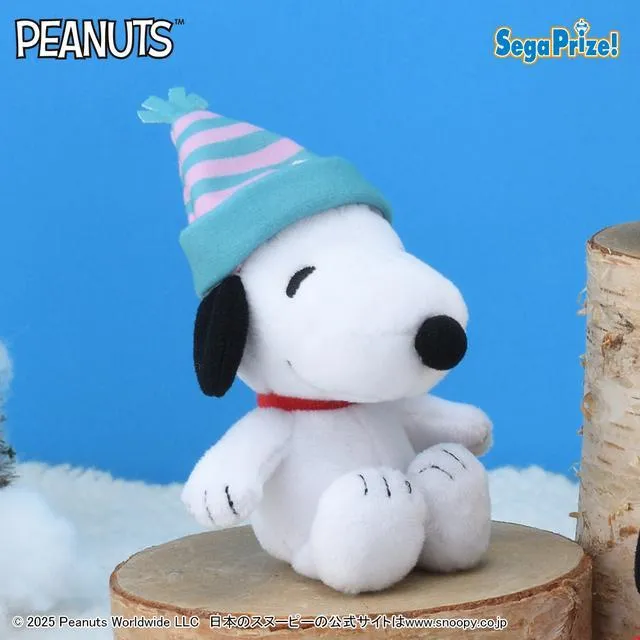 Bスヌーピー(帽子)】SNOOPY(TM) マスコット ウィンターVer. オンライン