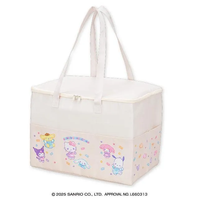 サンリオキャラクターズセット　ブランケット　お風呂セット　トートバッグ　新品 サンリオキャラクターズ キャンディスウィートポップひんやりカゴ