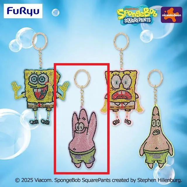 CパトリックA(両手上げ)】スポンジ・ボブ キラキララインストーン
