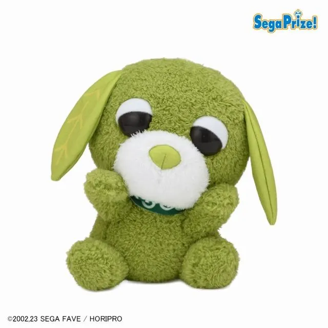 Aリョク】お茶犬 ひょこぴょこ ぬいぐるみ(EX) オンラインクレーン